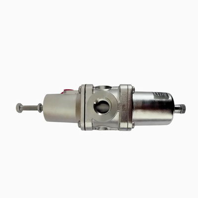 NORGREN B38P‑244‑B1MA B38P‑344‑B1MA Stainless‑Steel Filter‑Regulator PTF Thread Manual Drain 5μm‑25μm Element NACE Compliant For Corrosive Marine‑Offshore Compressed Air Preparation System