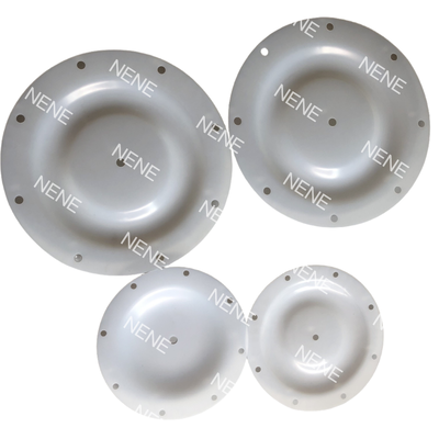 F46 White 170MM Outer Diameter No Hole White Medium Duty AODD Pump Replacement Diaphragm QBY3-25 QBY3-32 QBY3-40