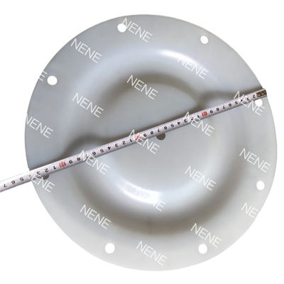 230MM Outer Diameter 8 Holes White F46 Diaphragm QBY-25 QBY-40 Replacement Part For AODD Pump Fluid Transfer