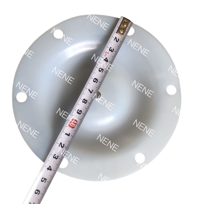 230MM Outer Diameter 8 Holes White F46 Diaphragm QBY-25 QBY-40 Replacement Part For AODD Pump Fluid Transfer