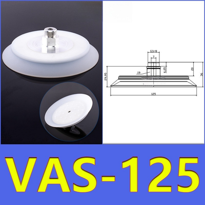 FESTO VAS125 Pneumatic Vacuum Suction Pad G3/8 Thread Multiple Material Options High Holding Force For Sheet Metal Automated Handling