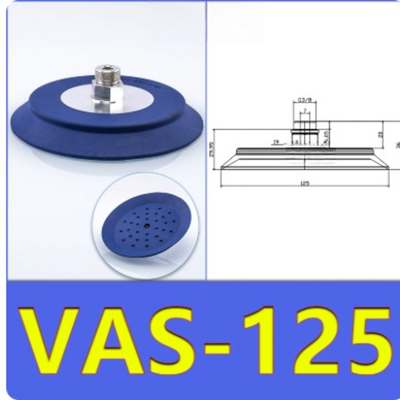 FESTO VAS125 Pneumatic Vacuum Suction Pad G3/8 Thread Multiple Material Options High Holding Force For Sheet Metal Automated Handling