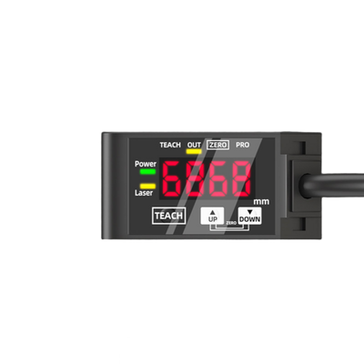 HG-C1700 Laser Displacement Sensor 700Mm Reference Distance Long Measuring Range CMOS Image Sensor IP67 12-24V Dc NPN PNP 0-5V 4-20Ma Analog Signal