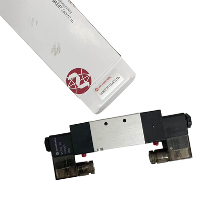 G3/8 Double Solenoid Latching Valve NORGREN VCB22C511A-AC213L 24VDC 5/2 Pneumatic Directional Valve for Conveyor System 1800 L/min Flow