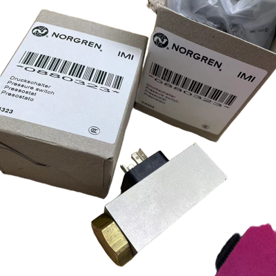 G1/4 Thread 0.5-8bar Pressure Switch NORGREN 0880323 Pressure Monitor for Machine Tool Fluid Pipeline