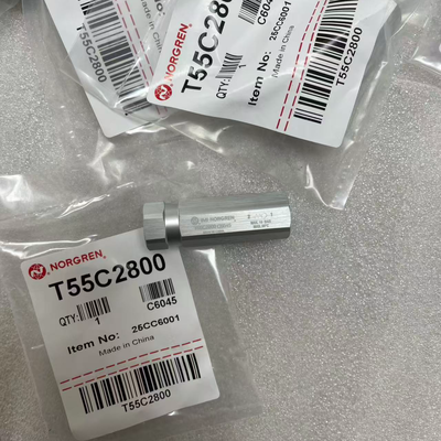 Compact Pneumatic Check Valve T55C2800 IMI Norgren G1/4 BSPP Thread Lightweight Non Return Valve For Robot Pneumatic Circuit