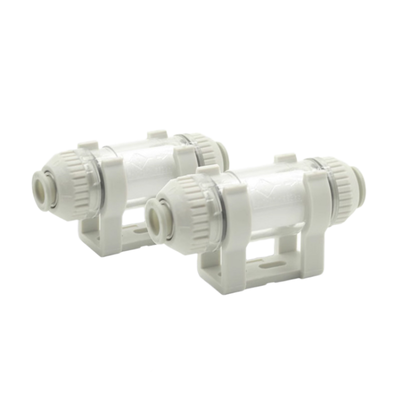 SMC ZFC200‑10 High Flow Inline Suction Filter Light‑Weight Body Guard Against Debris Damage To Solenoid Valves And Robot Suction Cup Material Handling Equipment