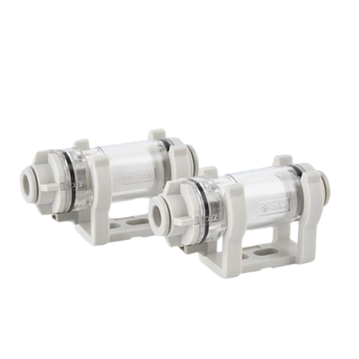 SMC ZFC100‑04 ZFC Series Compact In‑Line Air Suction Filter 10μm Filtration Replaceable Filter Element One Touch Fitting Protect Vacuum Generator And Pneumatic Automation Circuit