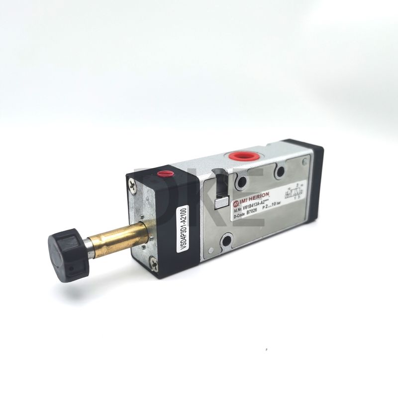 V61B413A-A212J Norgren Indirect Solenoid Valve Aluminium Body -10-50 °C Seat Seal NBR