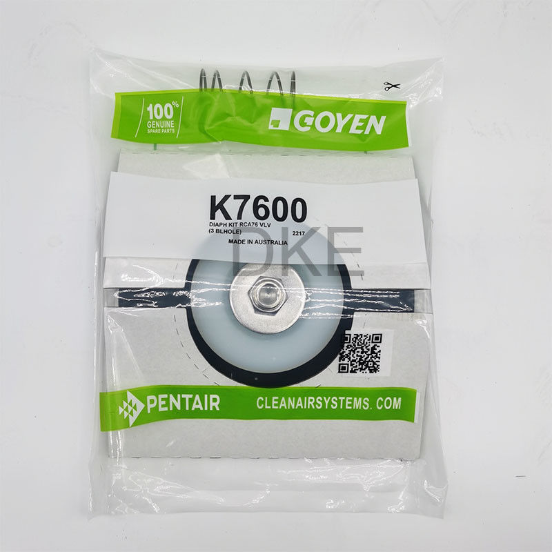 Goyen Type Diaphragm Repair Kit K7600 CA76 / RCA76 Size 3" MM T Series Buna / Nylon