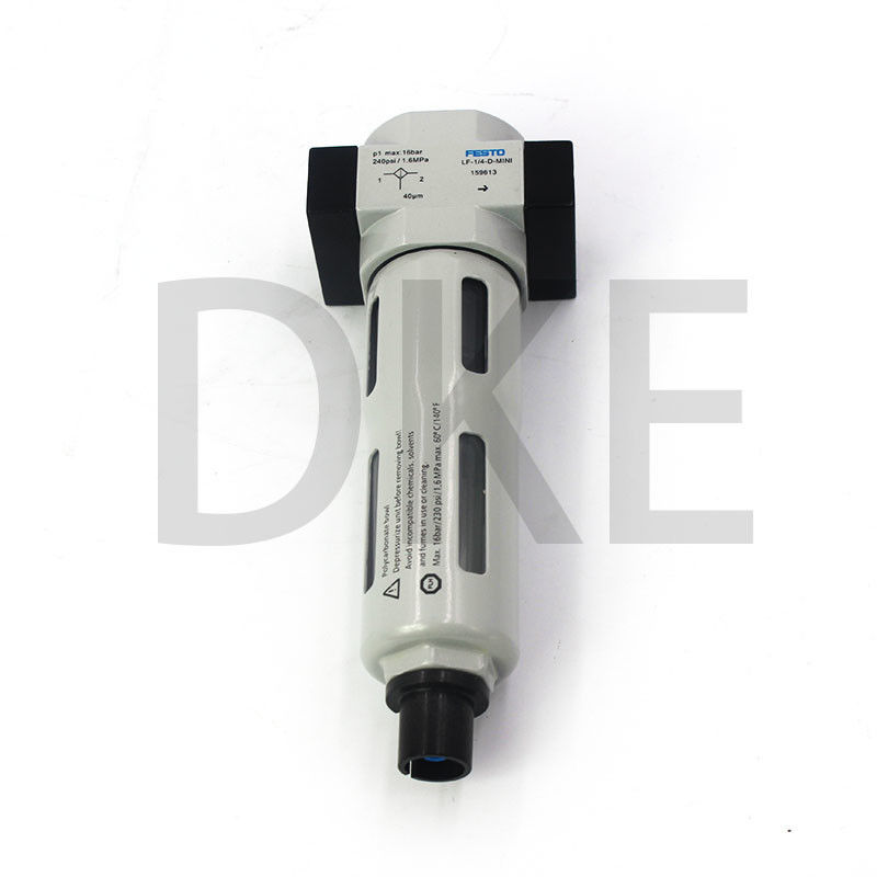 Festo Zinc Alloy Filter 40 μm LF-3/8-D-MINI-A,0.5 - 12bar