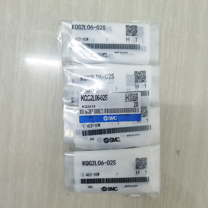 SMC KQG2L06-02S Fitting Male Elbow For 6mm Tube,1/8R PORT