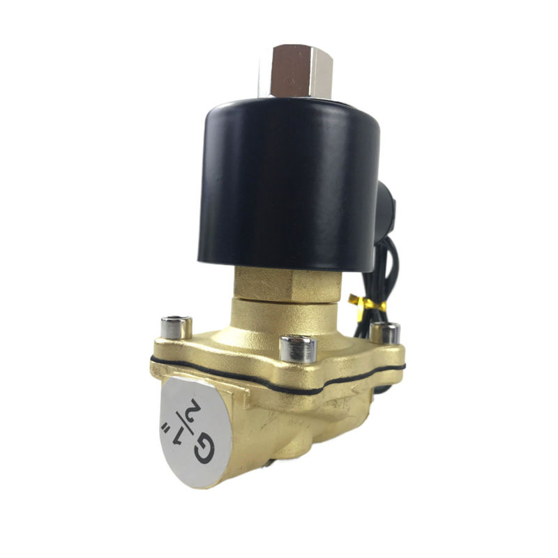 3/4 Inch 2W200-20 NPT Water Air Brass Solenoid Valve NC 2 Way