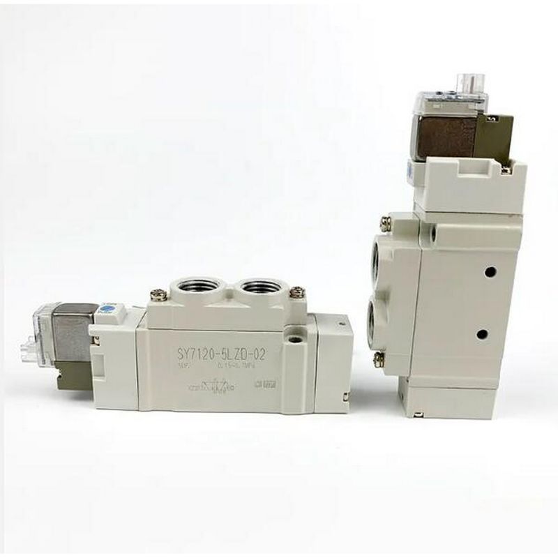 SMC SY7120-5LZD-C6 Solenoid Valve 2 position single One-Touch Fitting Port Size ø6 DC24V