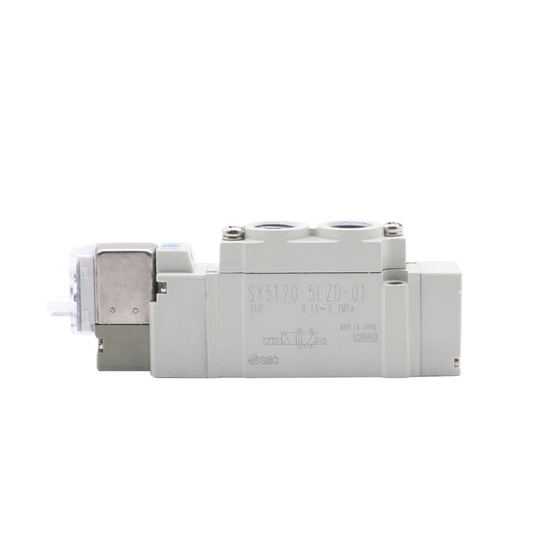 Port Size Ø6 SY3420-6LZD-C6 SMC Pneumatic Solenoid Valve3 Position Exhaust Center DC12V