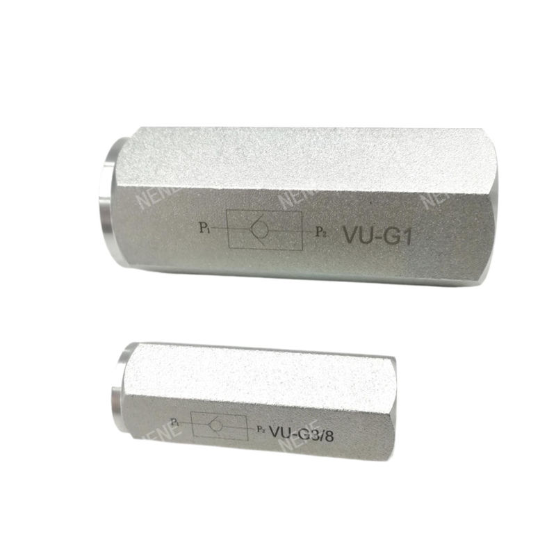 Tube Type Hydraulic Valve VU-G1/4 Caliber Threaded One-Way Valve Manufacturer Source Direct Sales