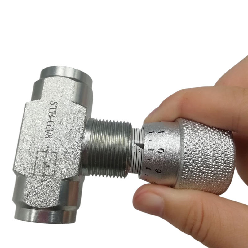 Durable Hydraulic Control Valve STB-G3/8 45 To 2000 Ssu 6 To 420 CSt