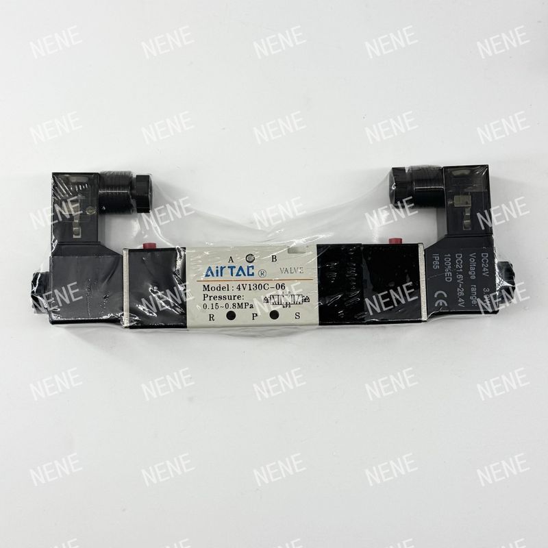 Electron Magnetic Valve 4V130P-06 AIRTAC For Precise Air Control In 0.15 To 0.8 MPa Pressure Range