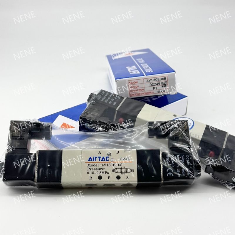 AIRTAC 4V230C-06 Aluminum Alloy Body Material Electromagnetic Valve 24VDC 220V For High Pressure Applications