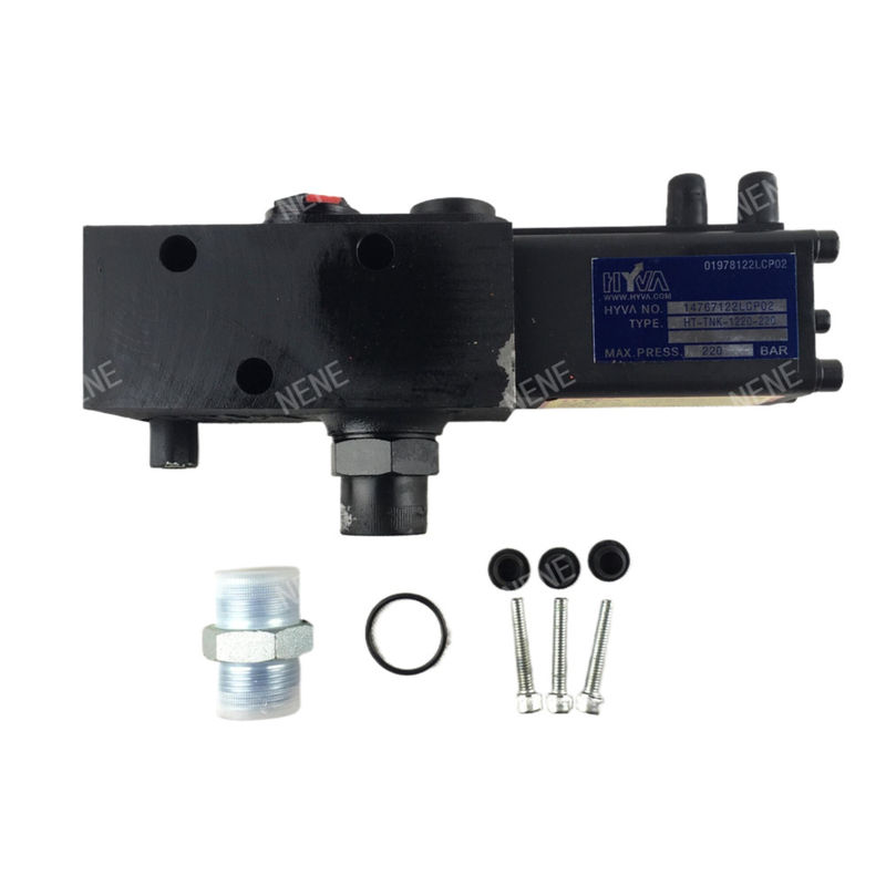 14867322 HYVA PT1220 Single Pressure Dump  Truck controls PT1220-220 Black Aluminum alloy stainless steel