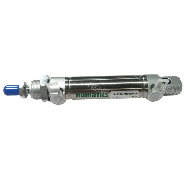 NUMATICS G435AGSN0010A00 ASCO 8mm Bore 10mm Stroke M5 Double Acting Round Cylinders ISO6432 Series G435