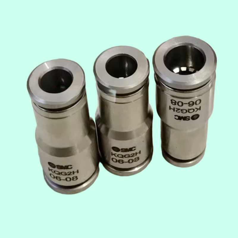 KQG2H06-08 SMC Stainless Steel Straight Through Variable Diameter Joint One-Touch Pipe Fitting KQG Serie 4E2-5ES/KQ2A47