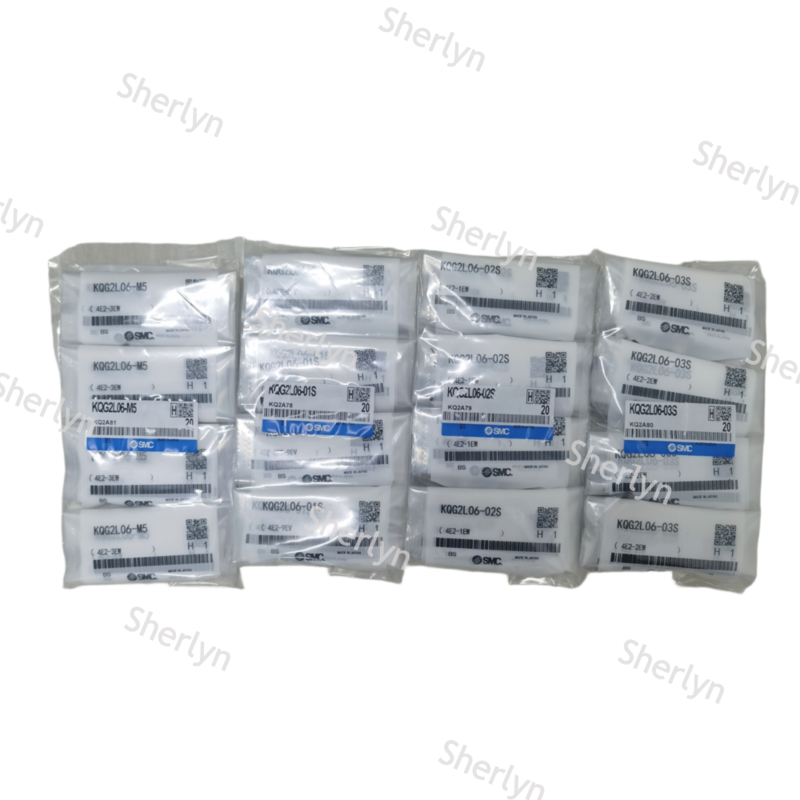 SMC Pneumatic Stainless Steel Quick Connector/bend Type KQG2L06-01S Right Angle L-shaped Connector