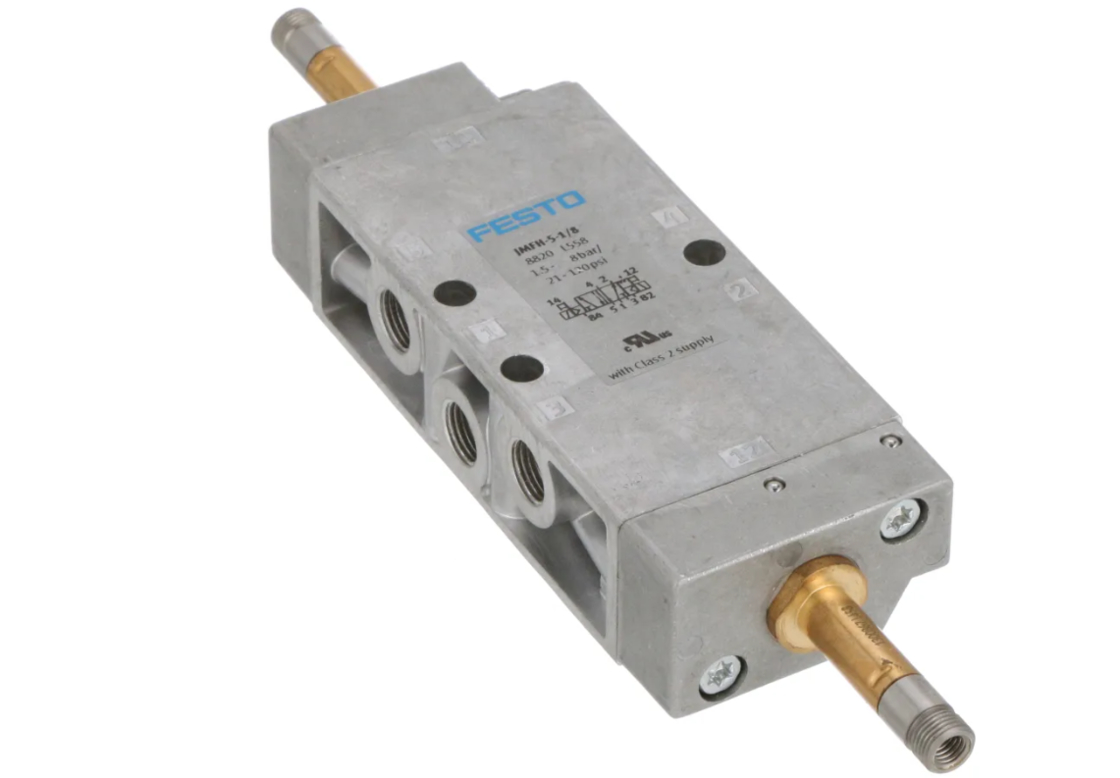 Festo JMFH-5-1/8 8820 Solenoid Valve, 5/2, solenoid sold separately, 600L/min, 1.5-8 bar, G 1/8 MFR Part