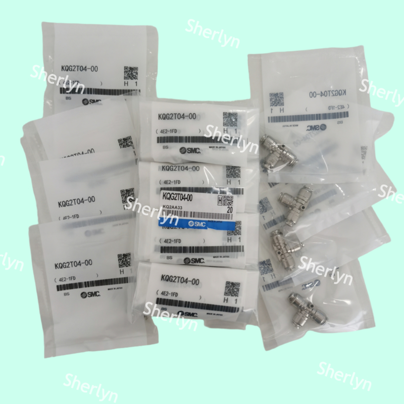SMC Stainless Steel Joint KQG2T04-00 KQG2T Series One Touch Fitting 4E2-1FD/KQ2AA33