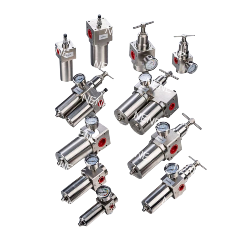 SFRL600 Stainless Steel Two-piece Pneumatic Filter Pressure Regulating Valve