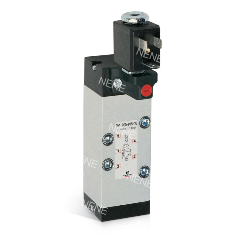 CAMOZZI  951-000-P11-23-G7J Solenoid Valve ISO5599-1 Size 1 5/2 way, Double  solenoid  230V AC 3.5VA