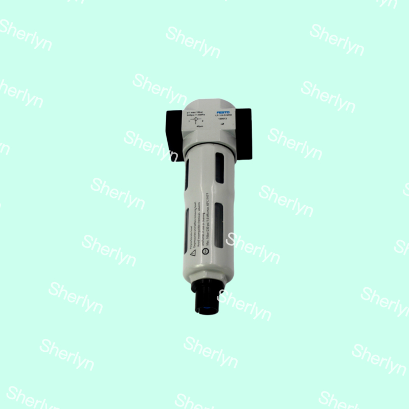 LF-3/8-D-MINI-A 162608 Zinc Alloy Filter 40 Μ M Fully Automatic Drainage 0.5-12bar