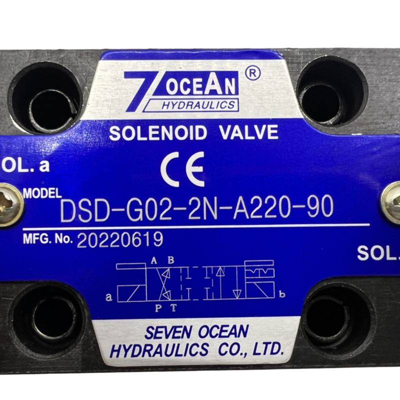 7 OCEAN Pneumatic Solenoid Valve DSD-G02-2N-A220-90 AC220 Voltage Directional Control Valve