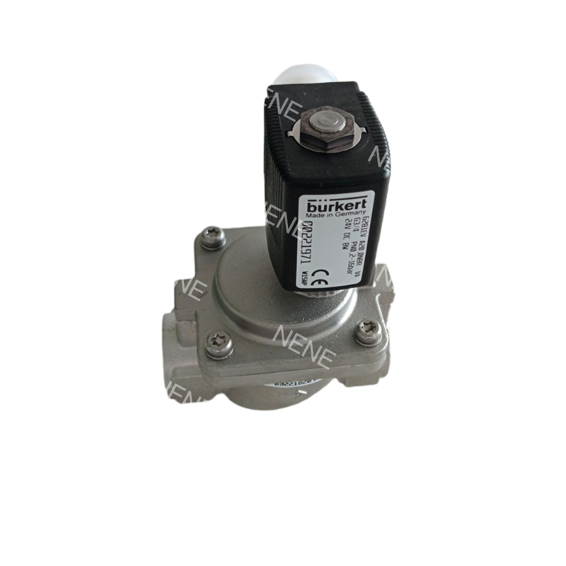 00228393/00228394/00228395 Burkert Solenoid Valve G1 6281 Type FKM 25mm Flow Orifice 0.2-16bar 0~+120℃
