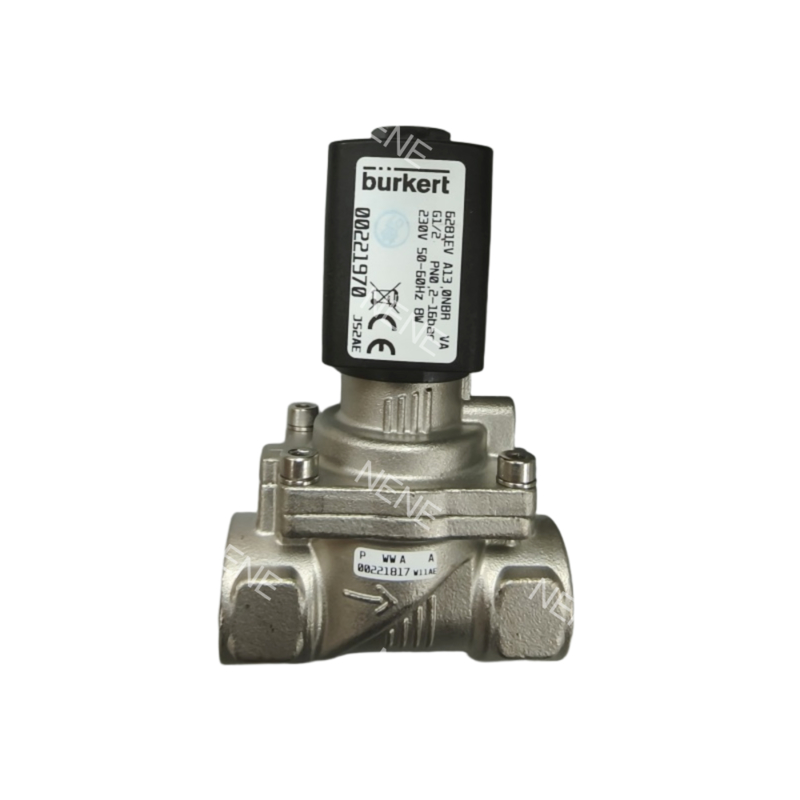 00323979/00323980 6281 Type Industrial Grade 2/2-way Burkert Solenoid Control Valve G1 Manual Control DC24V