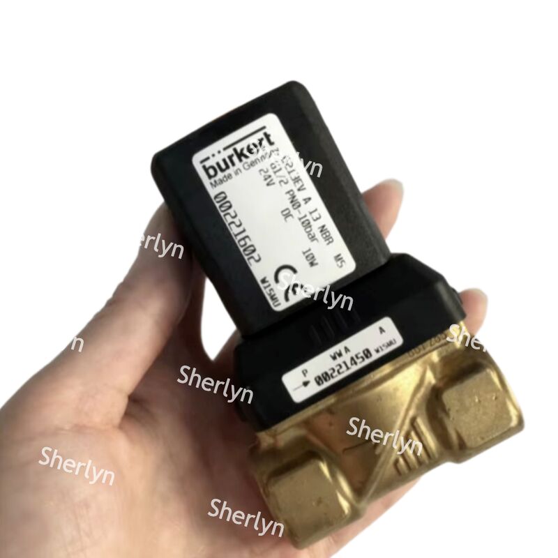 Burkert Electron Magnetic Valve 00221936 6281 Type G3/4 NBR Sealed Brass Valve Body