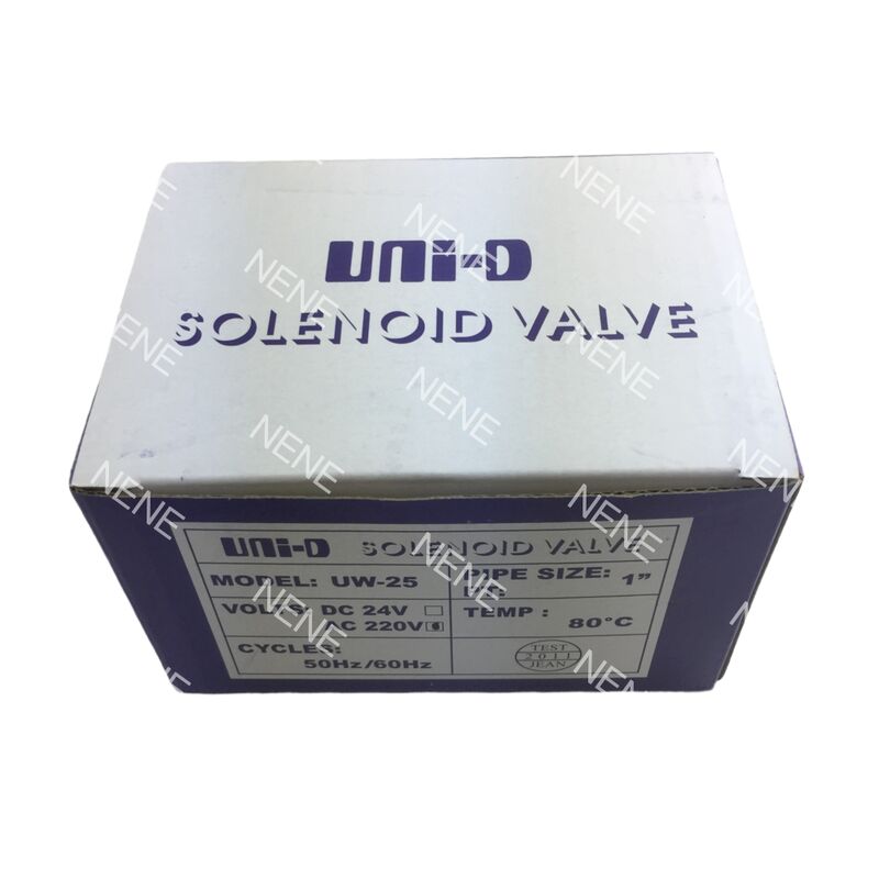 UNID NBR Diaphragm Solenoid Valve UW-65 Solenoid Valve 2-1/2" Flanged 2/2 Way Normally Closed (N.C)
