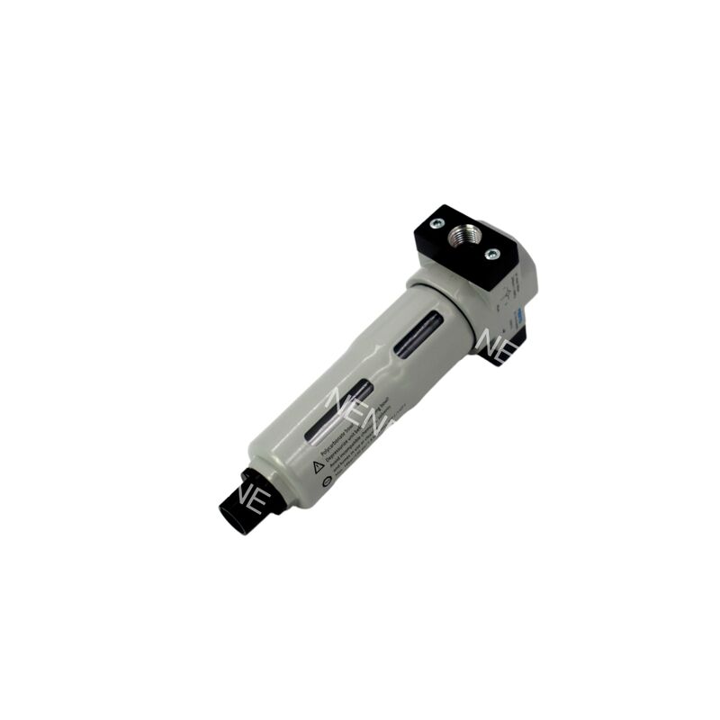 With Pressure Gauge 0.5-12bar Festo LFR-3/8-D-MINI 162682 G3/8 40μm Manual Drain Zinc Alloy Filter Regulator