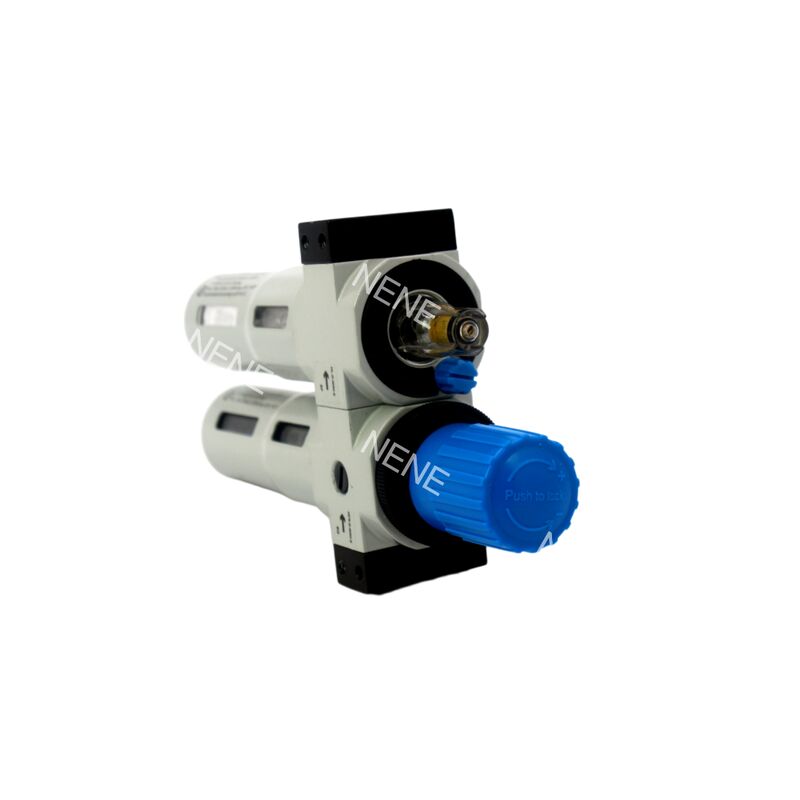 Festo FRC-1/8-D-7-MINI-MPA 8002336 Pneumatic FRL Unit G1/8 40μm Manual Drain 0.5-7bar Zinc Alloy With MPA Gauge