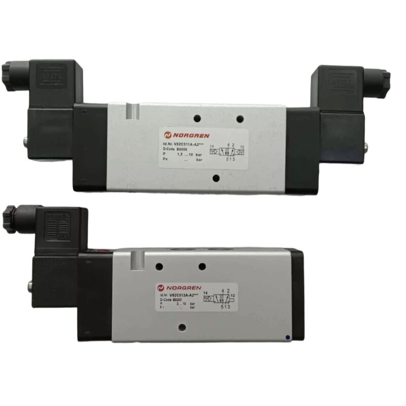 Norgren V61B317A-A212J 5/2 Way Single Solenoid Pilot Operated Pneumatic Solenoid Valve