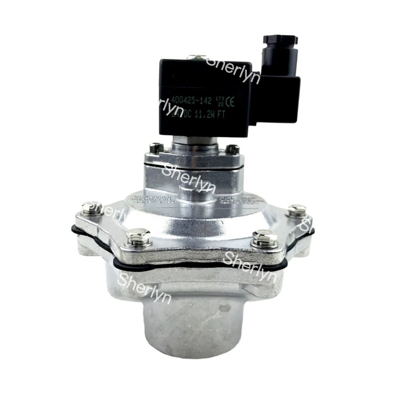 ASCO 353 Series SCG353A047 1-1/2" Pneumatic Pulse Valve Corrosion Resistant TPE Diaphragm