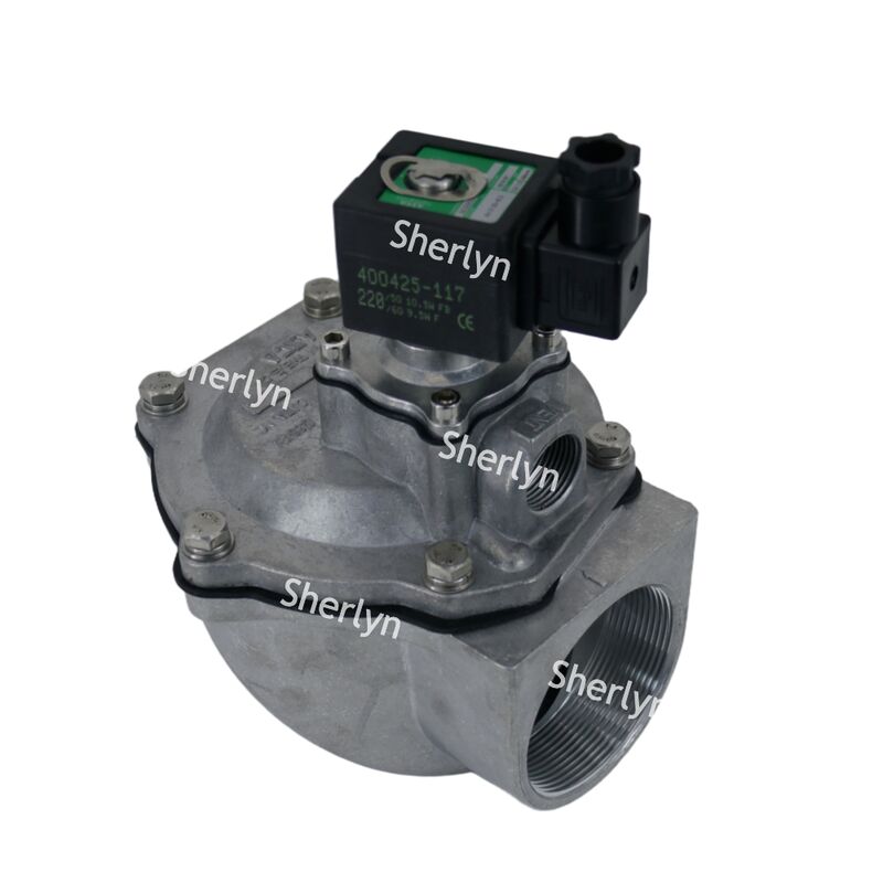 2-1/2 Inch Threaded Port Diaphragm Valve ASCO SCG353A051 353 Series Industrial Dust Cleaning