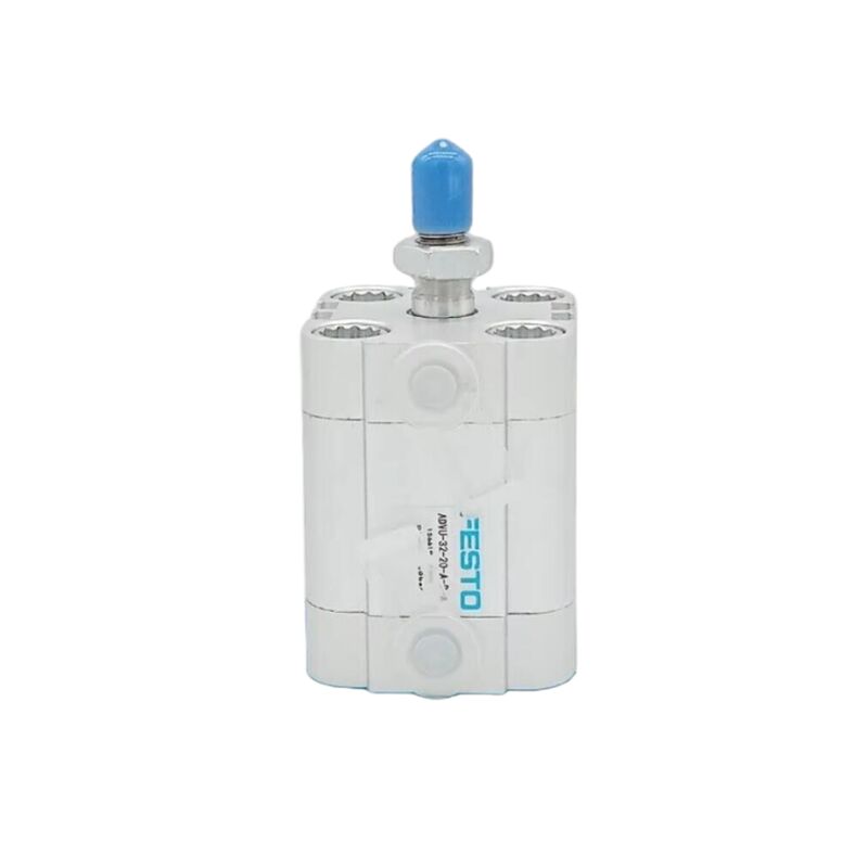 Festo ADVU-12-5-A-P-A 156586 12mm Bore 5mm Stroke Air Cylinder Double-Acting External Thread M5 Port Magnetic Piston for Proximity Sensor