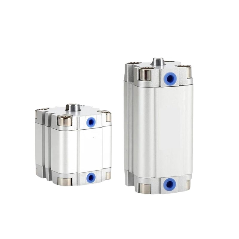 Festo ADVU-12-5-P-A 156500 Double-Acting Compact Pneumatic Cylinder 12mm Bore 5mm Stroke Magnetic Piston for Proximity Sensor ISO 6432