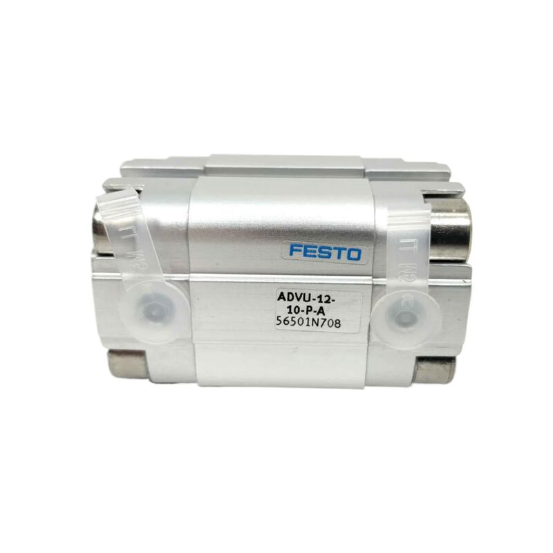 Festo ADVU-16-10-P-A 156508 16mm Bore 10mm Stroke Internal Thread Double-Acting Compact Cylinder M5 Port Magnetic Ring ISO 6432 Electronics Manufacturing