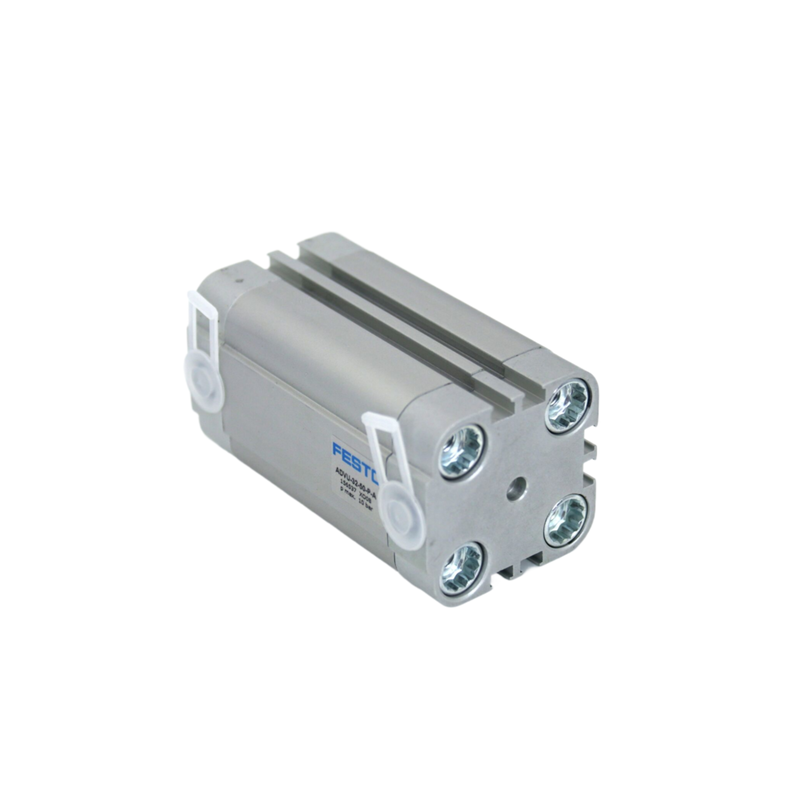 For Robotic Gripping – ADVU-25-25-P-A FESTO 156526 25x25mm Internal Thread Pneumatic Linear Actuator Double-Acting M5 Port Magnetic Ring ISO 6432