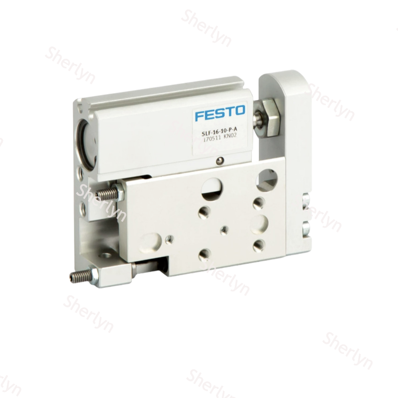 Stable Reciprocating Long Stroke Sliding Actuator FESTO SLF-10-40-P-A 170509 10×40mm Flat Aluminum Pneumatic Component For PCB Board Transfer Equipment