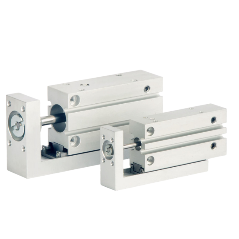 Mini Ball Guide Slide Cylinder With Dual End Cushion SLS-10-10-P-A #170492 FESTO SLS Series Double Acting Pneumatic Cylinder 10mm Bore 10mm Stroke For Precision Positioning Equipment