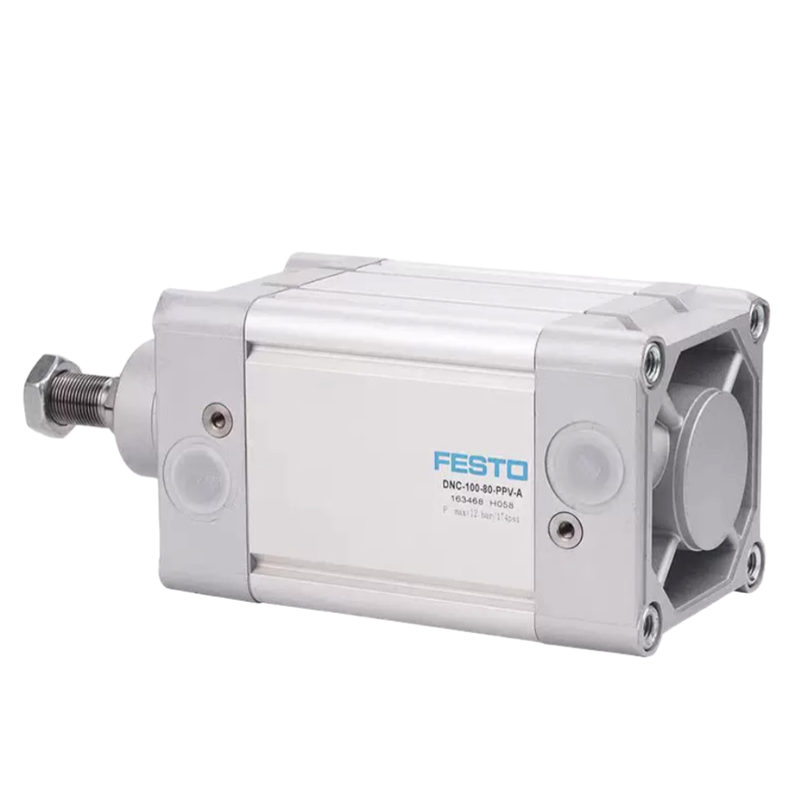 FESTO DNC32-25-PPV-A 163305 Double Acting Air Cylinder 32mm Bore 25mm Stroke With PPV Adjustable Cushion