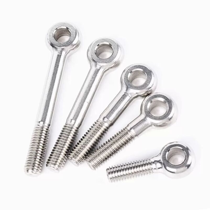 M6*30 M6*40 Stainless Steel 304 Pneumatic Pipe Fittings Passivation Finish and Half Thread Type Designed for Pneumatic Installations